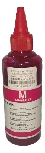 Pote De Tinta 100ml Magenta Para Impresora Hp Epson Canon Magenta