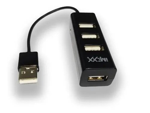 Hub Multiplicador De 4 Puertos Usb Portatil Multipuerto 1x4