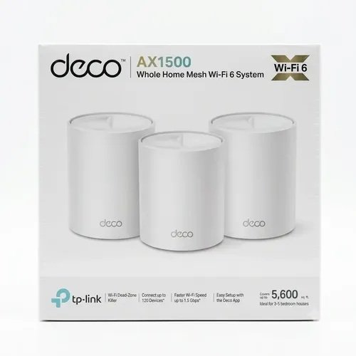 Router Tp Link Deco X10 Wi-fi 6 Mesh Ax1500 Gigabit 3 Pack