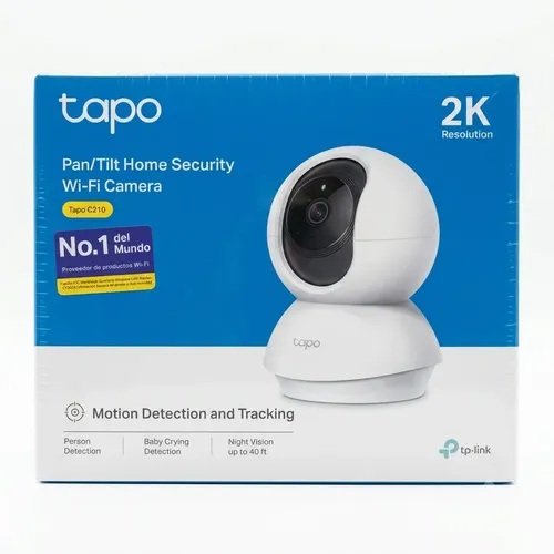 Camara De Seguridad Tapo C210 Tp-link Resolucion 2k 3mp Blanco