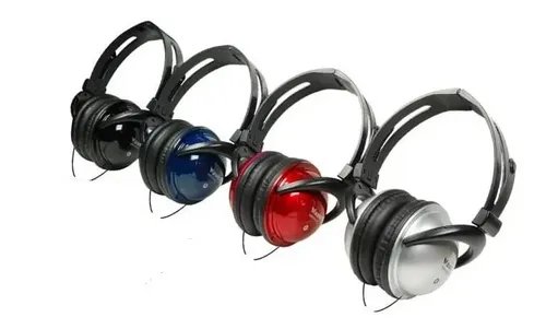 Audifono Dj Wash Super Bajo 3.5mm Sin Microfono Para Pc Negro
