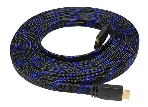 Cable Hdmi Plano Resistente 2 Filtros 3 Mts Tv Full Hd 4k