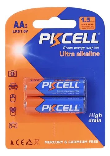 Bateria Aa Blister X2 Lr6 1.5v Ultra Alcalina Pila