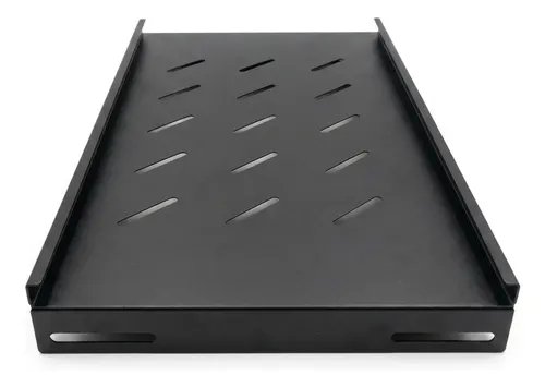 Bandeja Negro 19x12 Para Rack Ventilada 19 X 12 1u Redes Dvr Negro