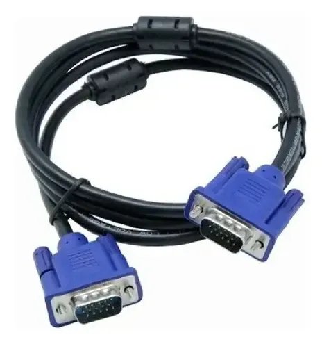 Cable Vga Macho De 1.5 Metros 15 Pines Para Monitor Pc Dvr