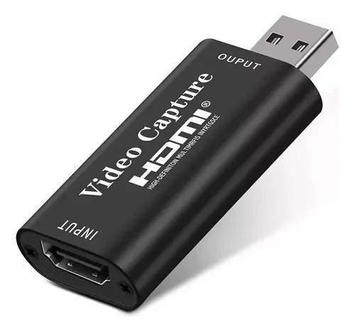 Capturadora Video Audio Hdmi Usb 1080p Hd 4k Pc Ps4 Ps5 Etc