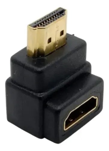 Adaptador Hdmi Hembra A Macho Forma L 90 Grados Tipo L