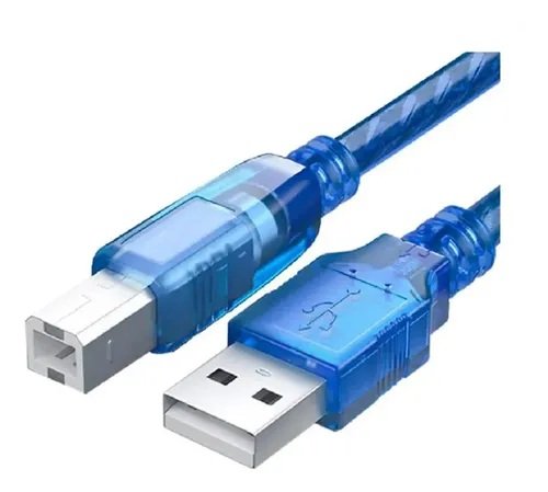 Cable Usb 2.0 Para Impresora Epson Hp Canon Tipo B 5 Metros