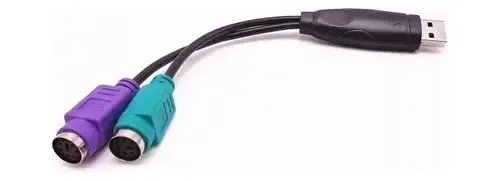 Cable Adaptador Usb A Ps/2 Convertidor Teclado Mouse Pc Ps2