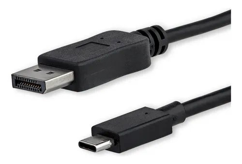 Adaptador Tipo C Macho A Display Port Hembra Plateado