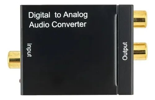 Convertidor Coaxial U Optico A Rca Con Energia 5v