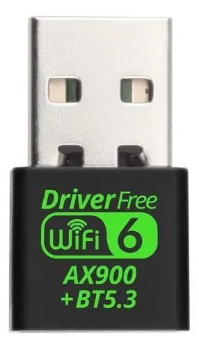 Adaptador Usb 2 En 1 Wifi Ax900 / Bluetooth  5 Ghz 900mbps