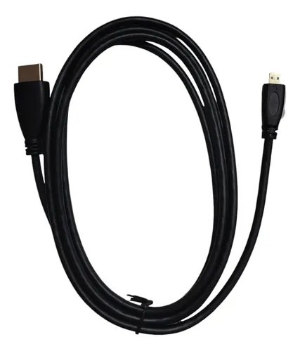 Cable Hdmi A Micro Hdmi 1.8mts 4k Punta Dorada