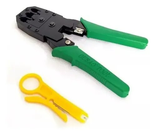 Crimpeadora Ponchadora Rj45 Rj12 Rj11 3 En 1 Profesional