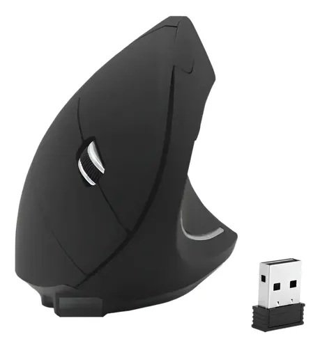 Mouse Ergonómico Vertical 2.4ghz Negro