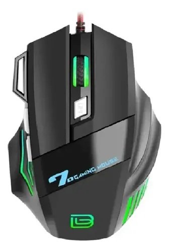 Mouse G5 Alambrico Rgb Negro Gamer Usb Negro