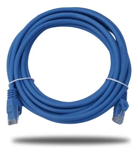 Patch Cord Cable De Red Cat6 Utp 5m 100% Cobre Con Rj-45