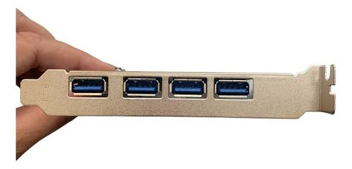 Tarjeta Pci-express X1 De 4 Puertos Usb 3.0