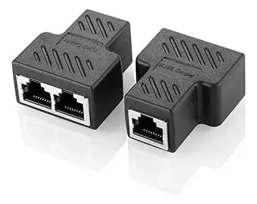 Splitter De Red Rj45 A Rj45 De 1 A 2 Blindado