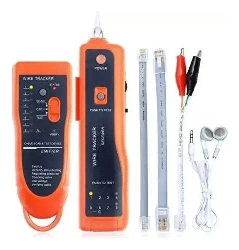 Wire Tracer Chicharra Tester De Cables Rj11 Rj45